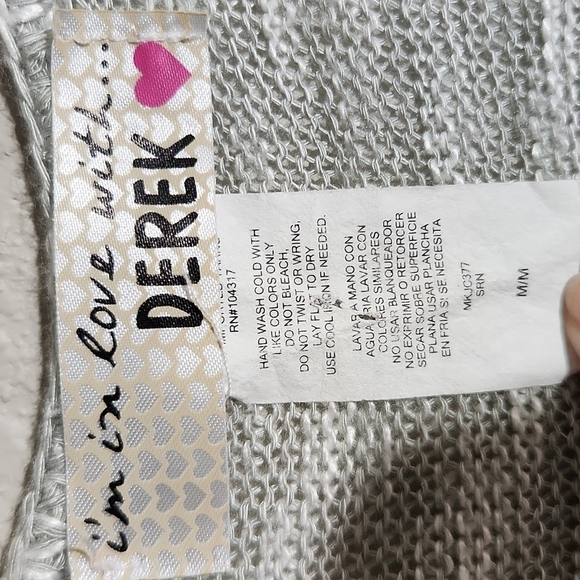 Im inlove with Derek Cardigan waterfall sweater open cardigan size M Aztec - Picture 3 of 5